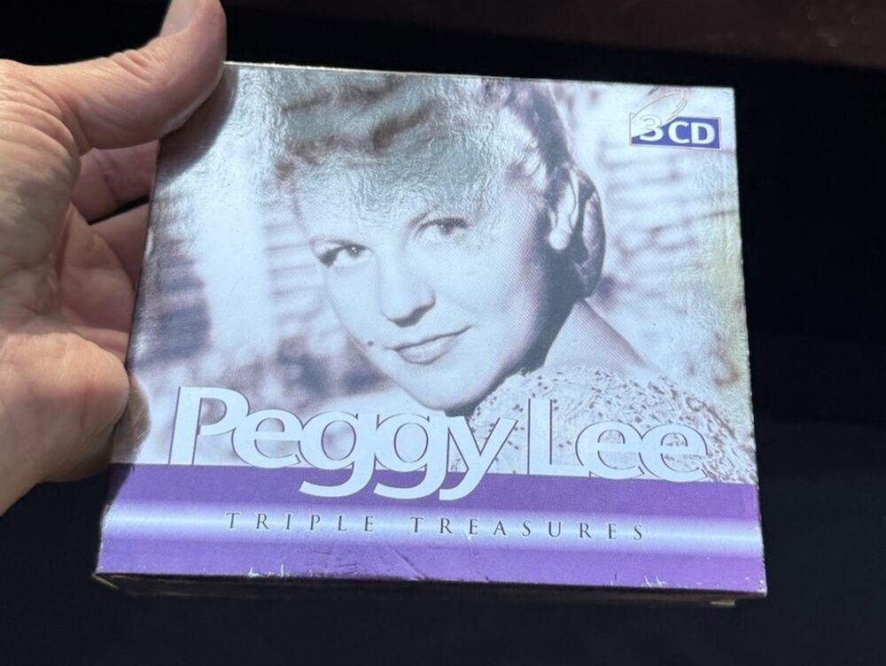 PEGGY LEE • Triple Treasures Box Set Manana | Fever | Golden Earrings EUC -B1